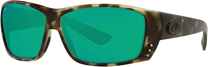 Costa Del Mar Cat Cay Rectangular Polarized Sunglasses - Gallery 2