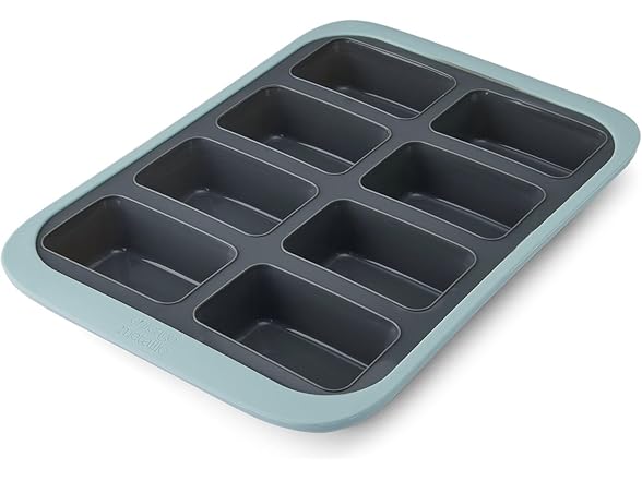 Chicago Metallic 8-Cup Silicone Loaf Pan