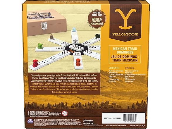 Spin Master Games Spin Master Games, Yellowstone Mexican Tra