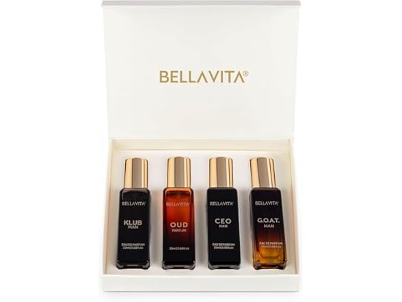 Men's 4 PC Long Lasting Perfume Gift Set