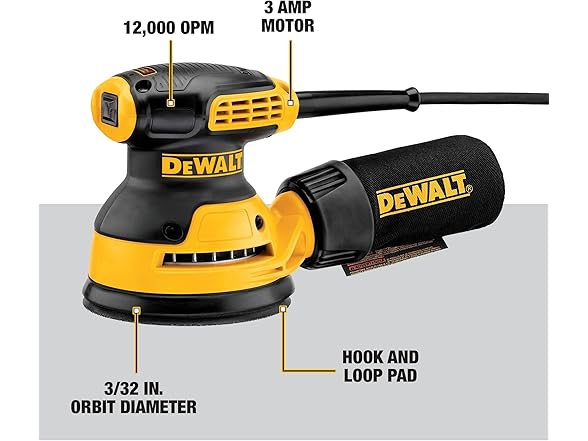 DEWALT DWE6421 Random Orbit Sander