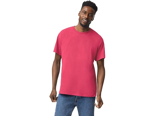 Gildan Mens Heavy Cotton T-shirt (Large)
