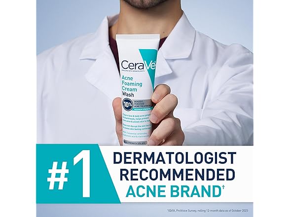 CeraVe Acne Foaming Cream Wash