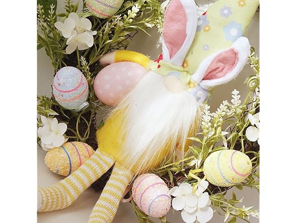 WWYH Home Decor Flowers Rabbits Bunny