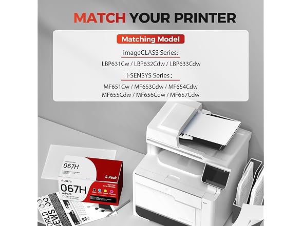 SUDLTO Compatible 067H Toner Cartridges