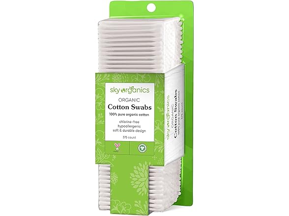 Sky Organics - Organic Cotton Swabs