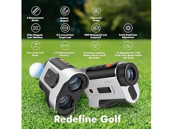LAZYCAT Golf Rangefinder with Slope