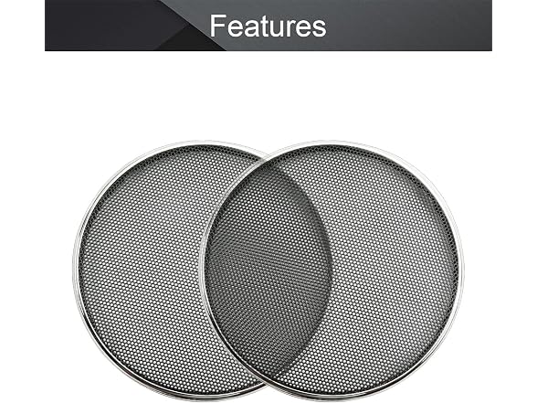 Fielect 2Pcs 5 inches Speaker Grill