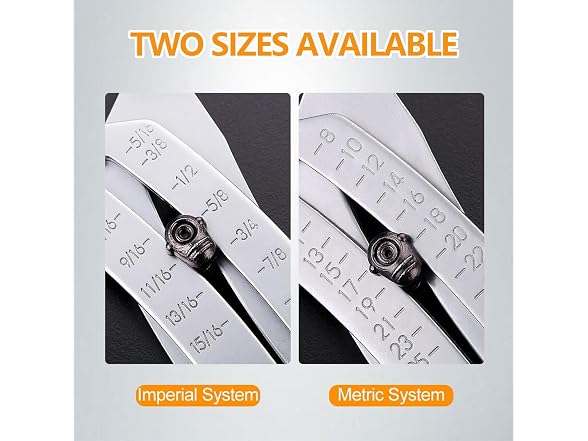 GSHLGAO CON-13 (2 Pack) Thread Size Checker