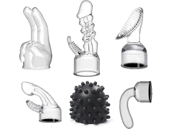 Ustbaly 6Pcs Magic Wand Attachment