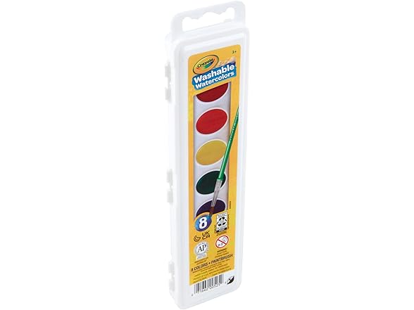 Crayola Washable Watercolors 8ct