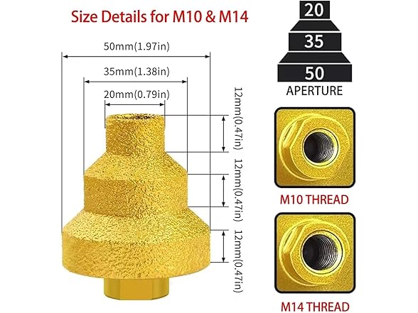 Generic AAP-Tool-317 Diamond Core Drill Bit