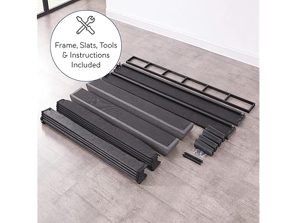 Decoro Uplolstered Platform Bed Frame, Full