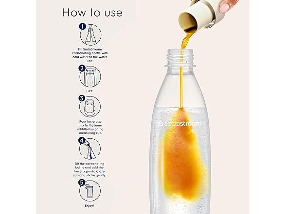 SodaStream Orange Syrup, 14.8oz