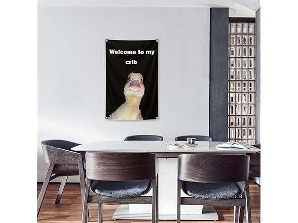 Generic Welcome to My Crib Flag