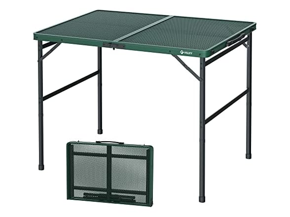 VILLEY Grill Table, 3ft Folding Camping