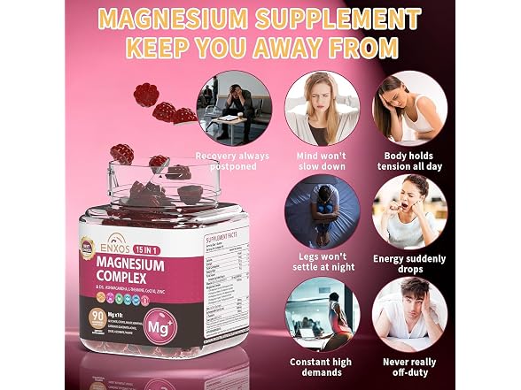 15-In-1 Magnesium Complex Gummies 350