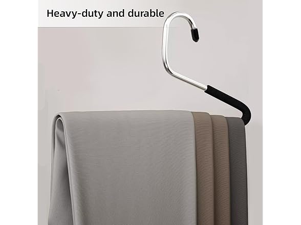 Heavy-Duty Pants Hangers Non-Slip
