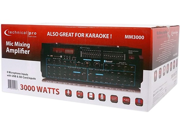 Professional Mic Mixing Amplifier