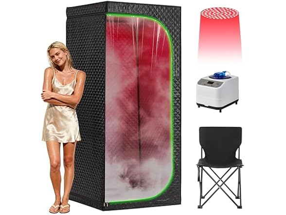 Steam Sauna Tent for Home with Transparent Door