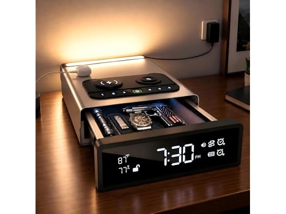 Grimtron Handgun Safe Ambient Light WC