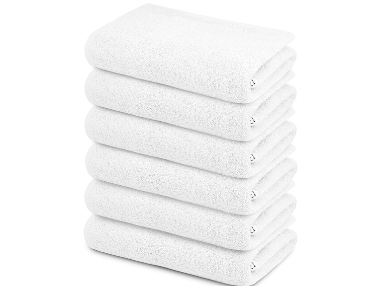 Simply Lofty BT6PK22x44 22X44 6 Pack Cotton Bath Towel