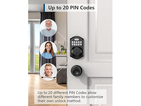 TEEHO TE001 Keypad Enry Door Lock