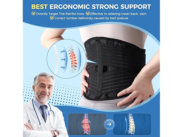 Coisini Back Support Brace