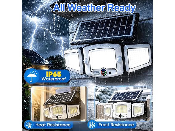 VENSSTNOR Solar Lights Motion Sensor - Gallery 7