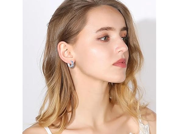 Viking Rune Hoop Earrings