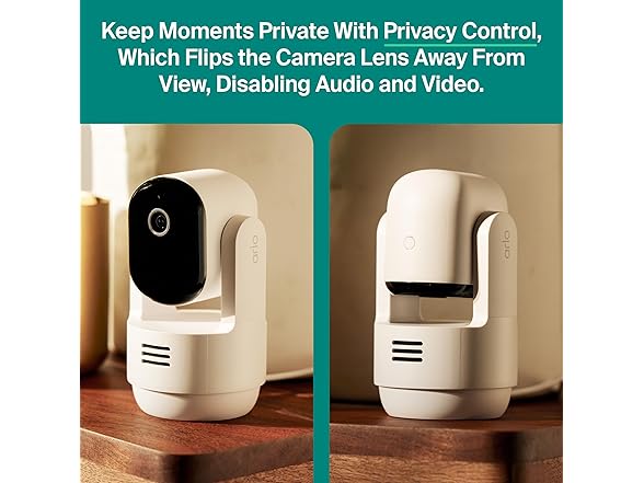 (NEW) Arlo Essential Indoor Pan Tilt Security Camera 2K (2025)