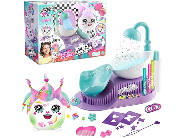 Canal Toys Airbrush Plush Hair’iffic Hair Salon