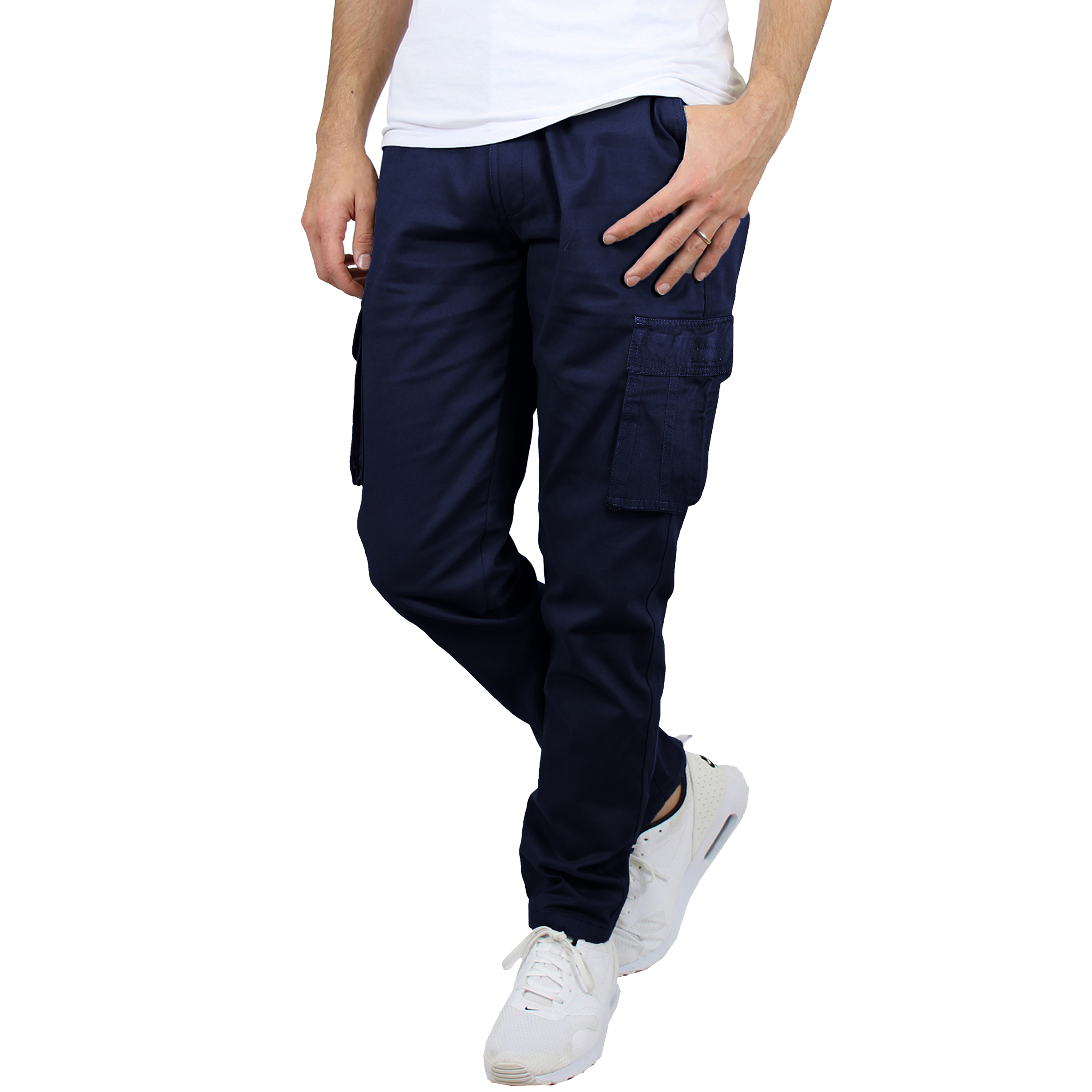 Men's Stretch Cargo Pants (1, 2 or 3 Pk) - Gallery 18