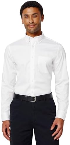 Amazon Essentials Men Slim Stretch Wrinkle Shirt - Gallery 27