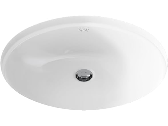 Kohler Caxton Oval 17 x 14 Undermount bathroo