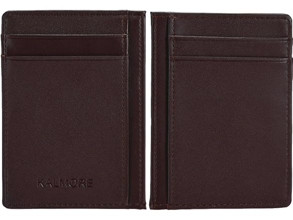 KALMORE Unisex-Adult's Credit Card Holder Leather