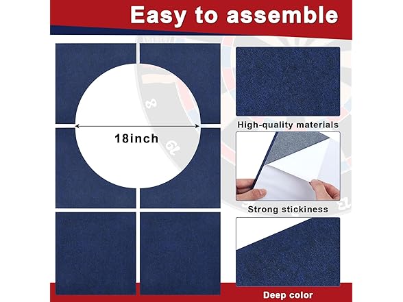 Windkream Extended Length Dart Board 