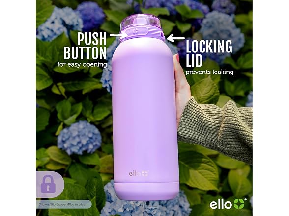 Ello 18 oz Cooper Insulated Stainless Kids, Sage