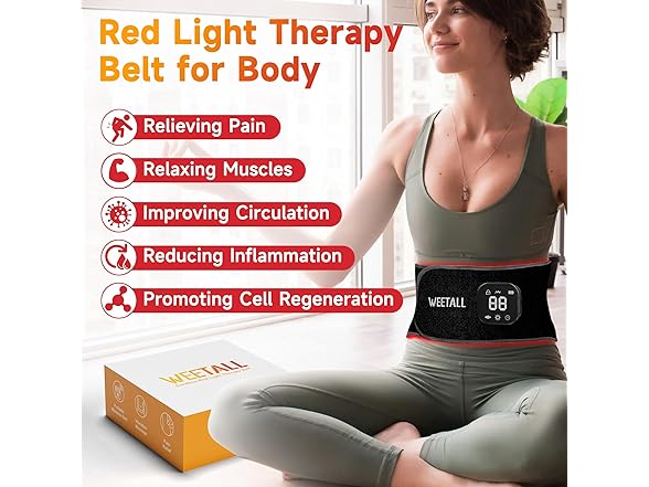 Red Light Therapy Belt for Body
