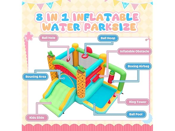 Bounce-House Bouncy-Castle