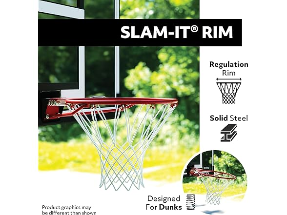 Courtside Portable Basketball Hoop