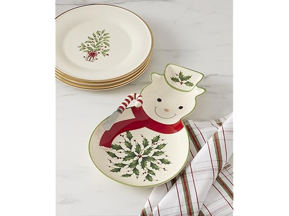 Lenox Holiday Tray with Spreader