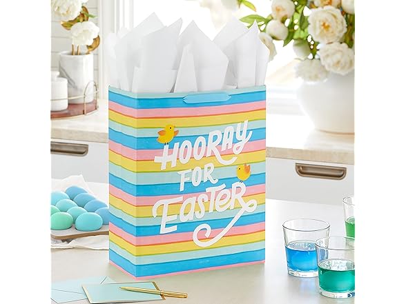 Hallmark Hallmark 15" Extra Large Easter Gift Bag with Tis