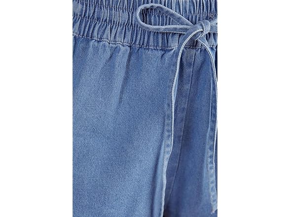 Nasty Gal Chambray Pull On Short