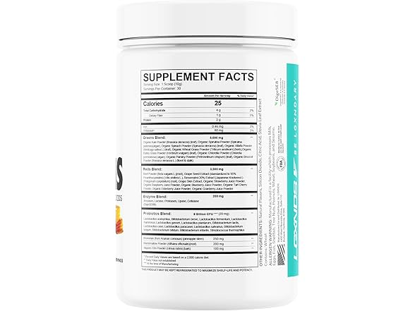 LGXNDS Complete Greens+Superfoods Powder