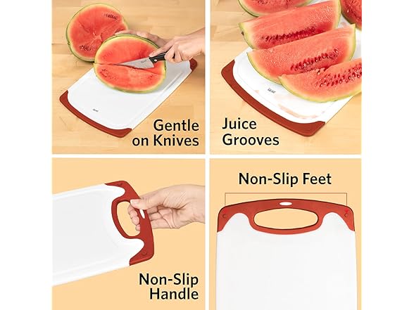 Glad Cutting Boards for Kitchen - 3pc