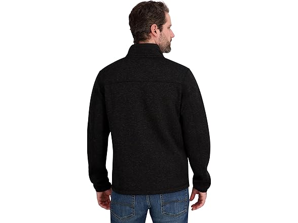 Reebok Mens Mock Neck ZipUp Sweater Fleece Jacket