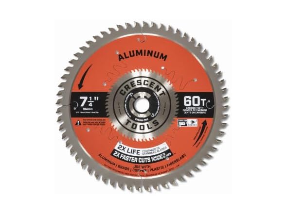 Crescent CSBAM-760 Aluminum Circ Saw Blade