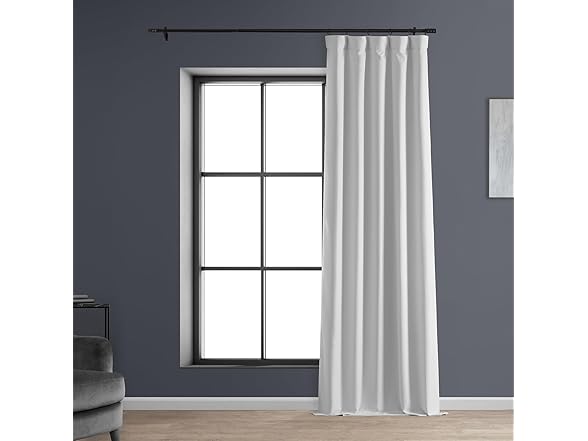 HPD Solid Thermal Insulated Blackout Curtain