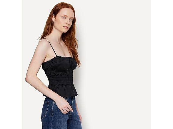Amazon Essentials Women Regular-fit Smocked Tank